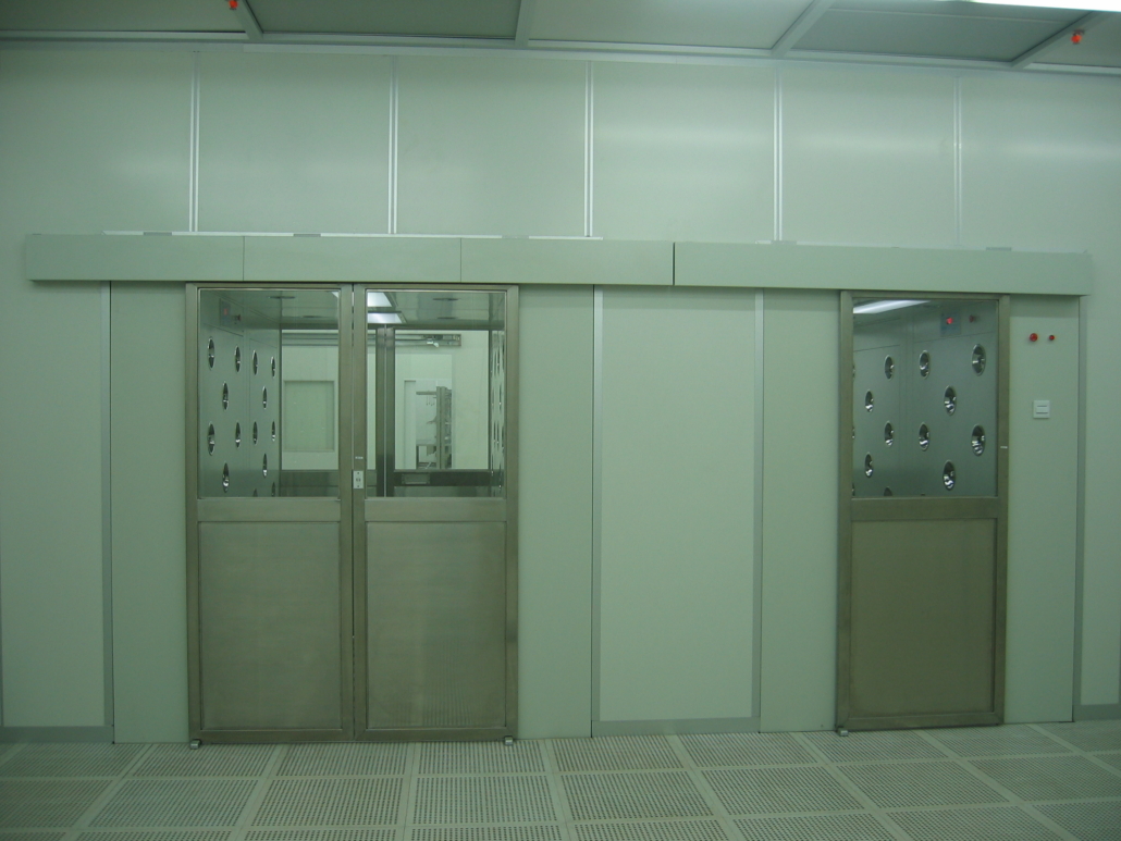 Auto-sliding door air shower-2 Auto-sliding door air shower