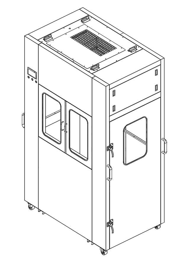 3Dview LFH trolley 3Dview LFH trolley