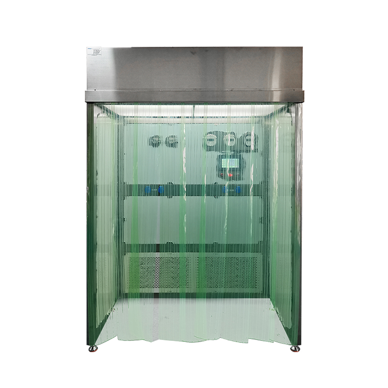 Sampling booth