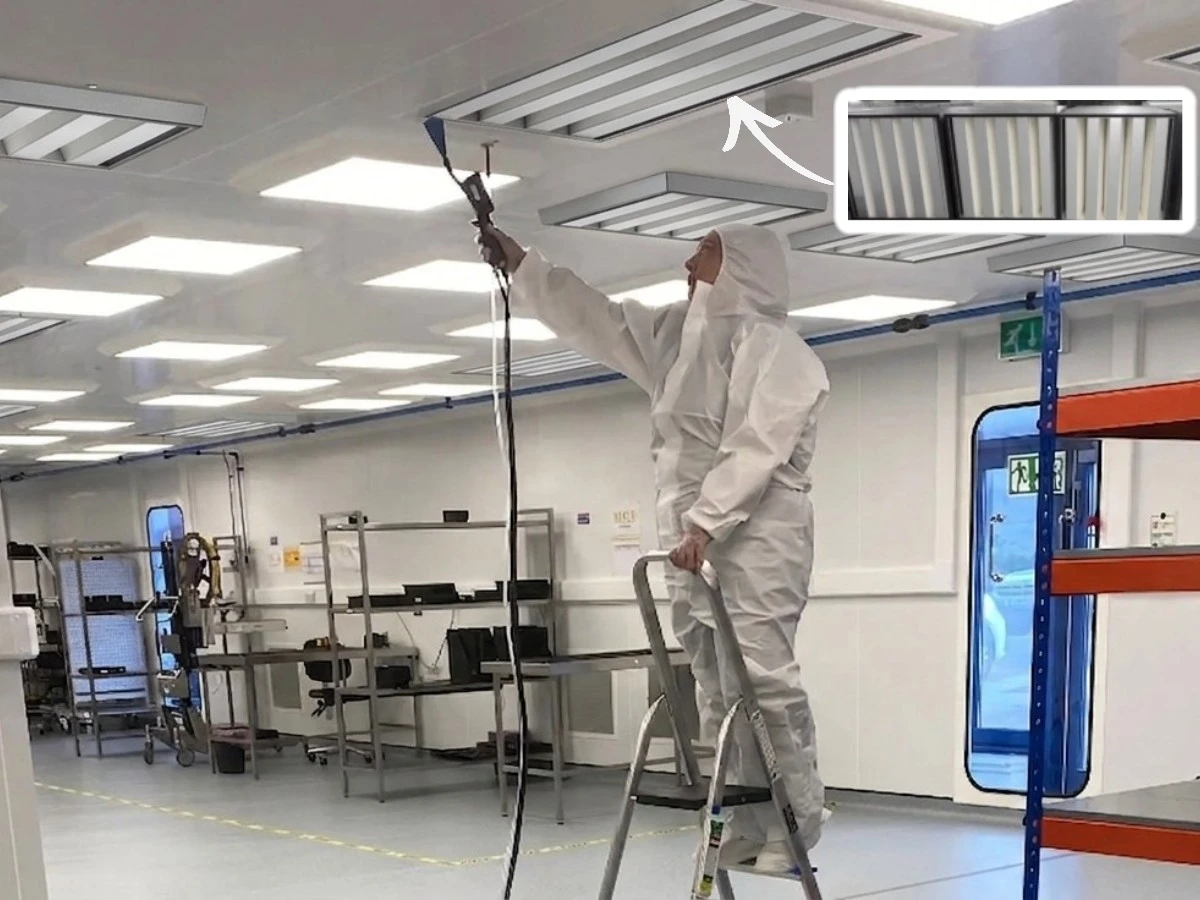 Cleanroom HEPA Filter Maintenance and Integrity Testing Cleanroom HEPA Filter Maintenance and Integrity Testing