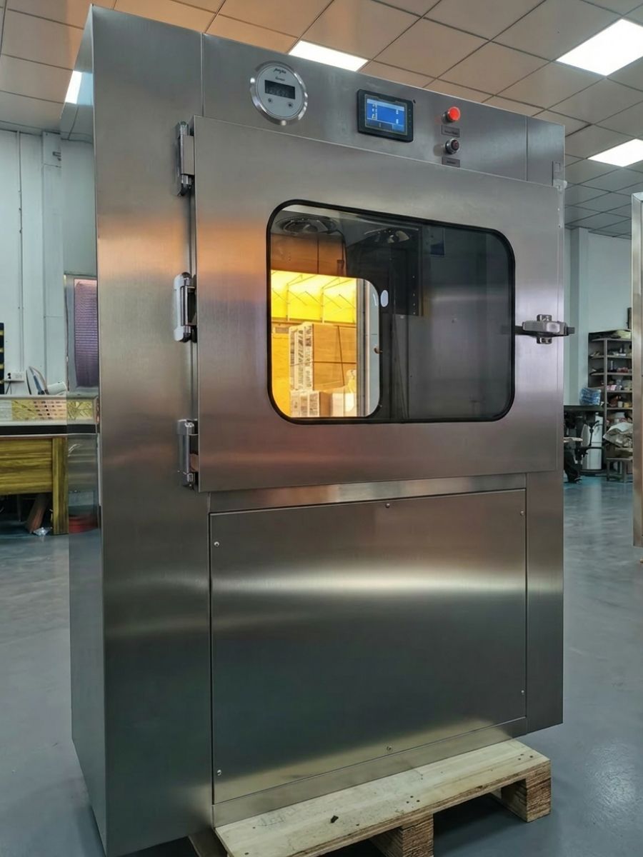 Stainless steel dynamic pass box for pharmaceutical cleanroom Stainless steel dynamic pass box for pharmaceutical cleanroom