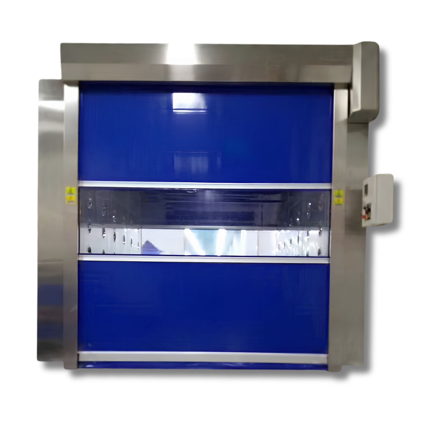 Fast rolling shutter air shower Fast rolling PVC curtain door air shower
