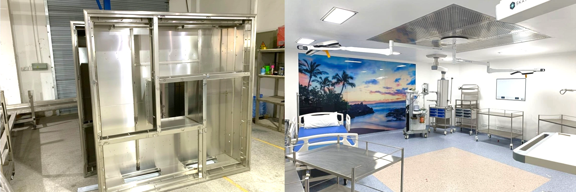 Laminar Flow Operating Room Ceiling Modules Laminar Flow Operating Room Ceiling Modules