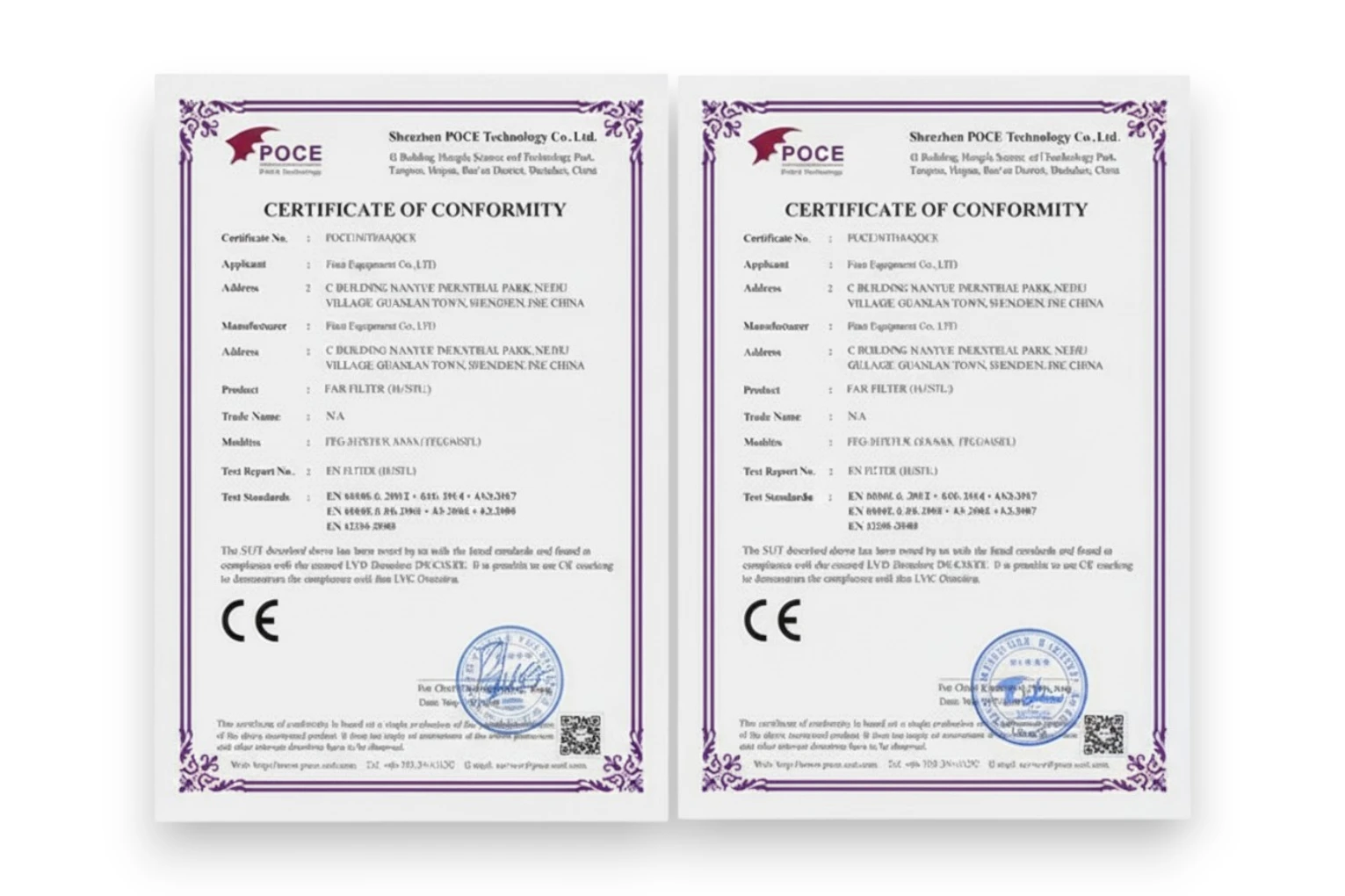 certification of cleanroom equipment