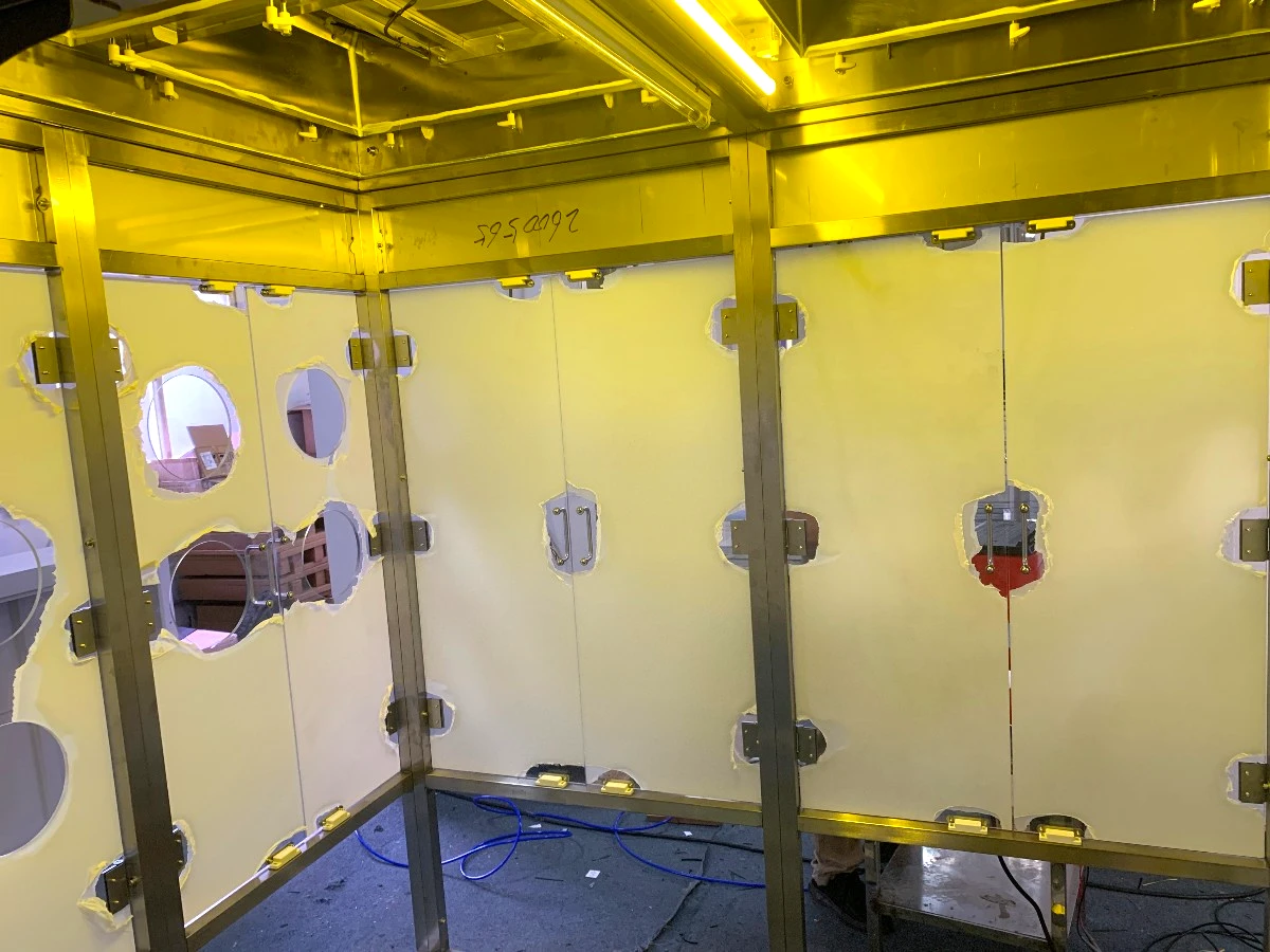 Customized Restricted Access Barrier System inside Customized Restricted Access Barrier System inside