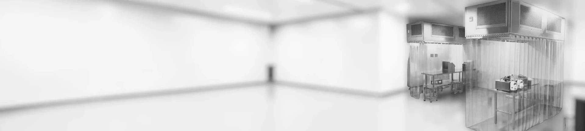 Laminar flow booth banner Laminar flow booth banner