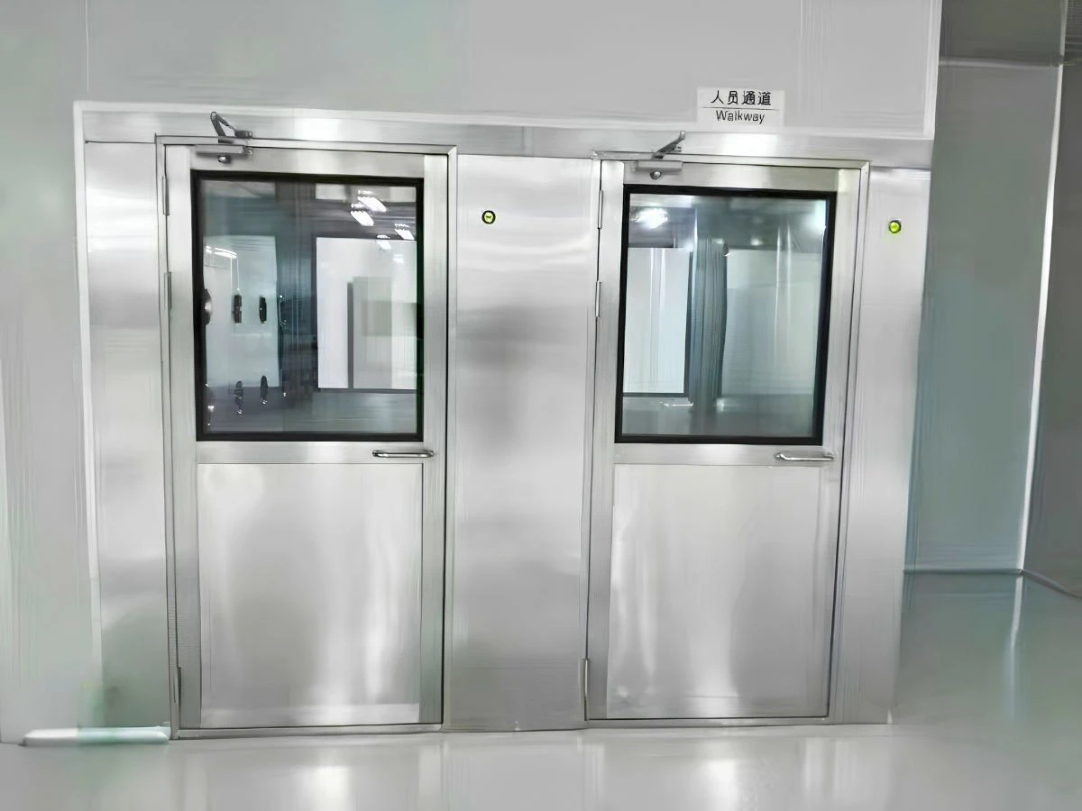 Stainless Steel Air Shower for Hospital Pharmacy Cleanrooms Stainless Steel Air Shower for Hospital Pharmacy Cleanrooms