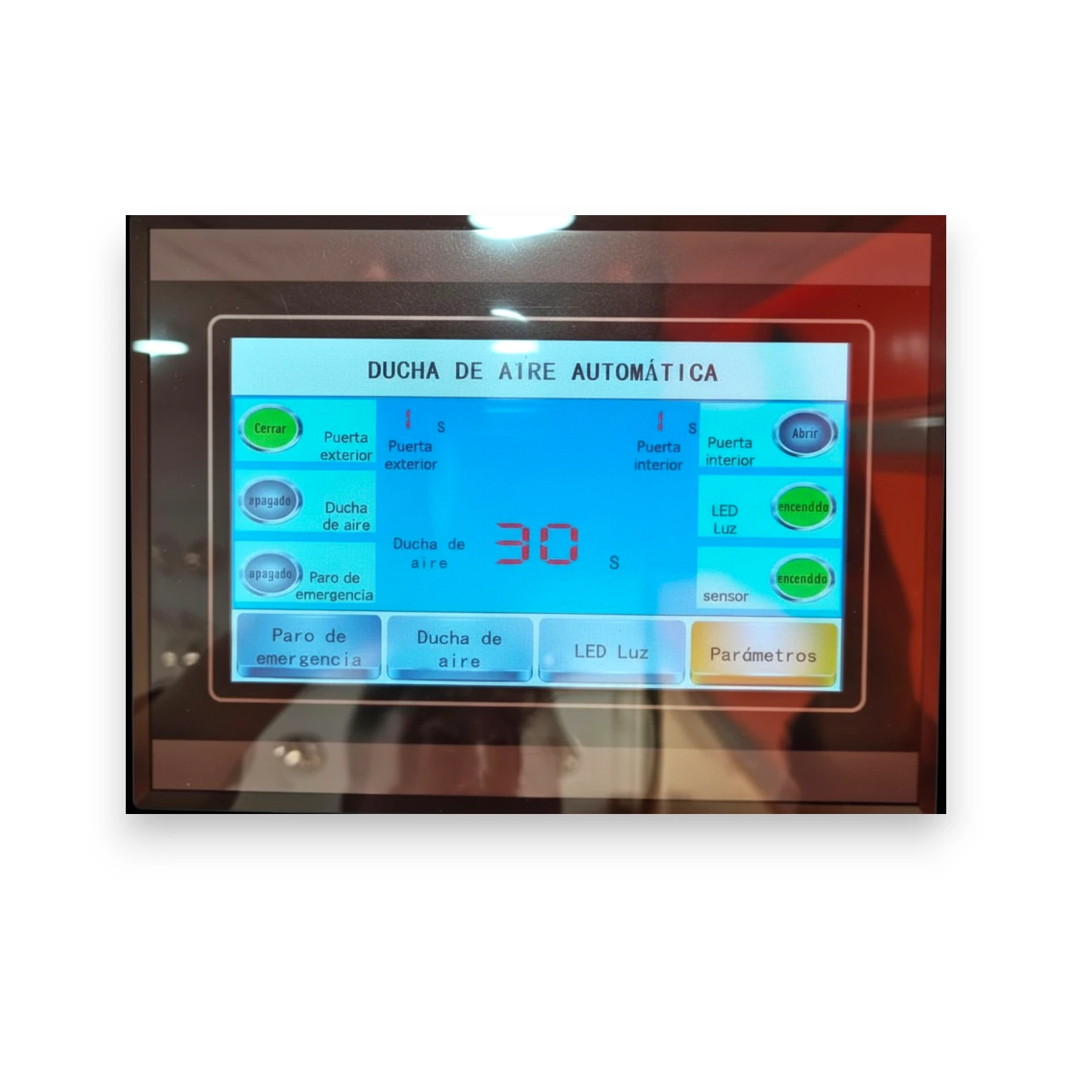 air shower touch screen display controller air shower touch screen display controller