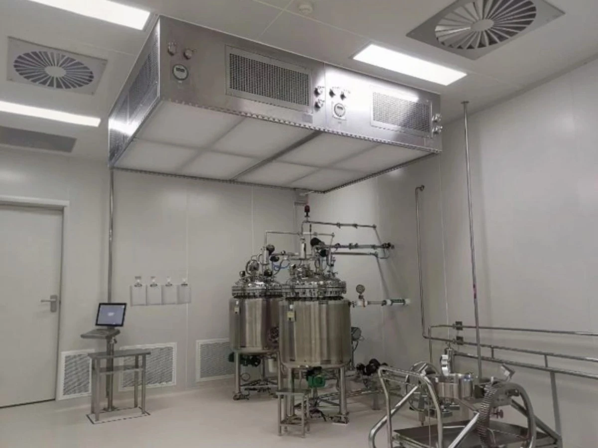 ISO5-GMP-ceiling-laminar-flow-hood-booth ISO5-GMP-ceiling-laminar-flow-hood-booth