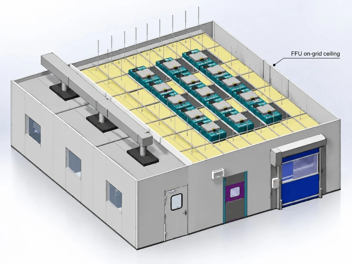 Custom FFU Engineering for Cleanroom Projects