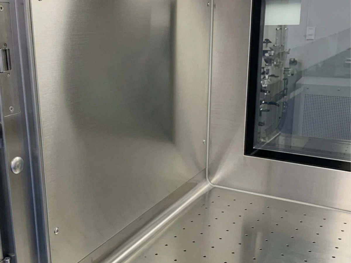 Stainless steel pass box