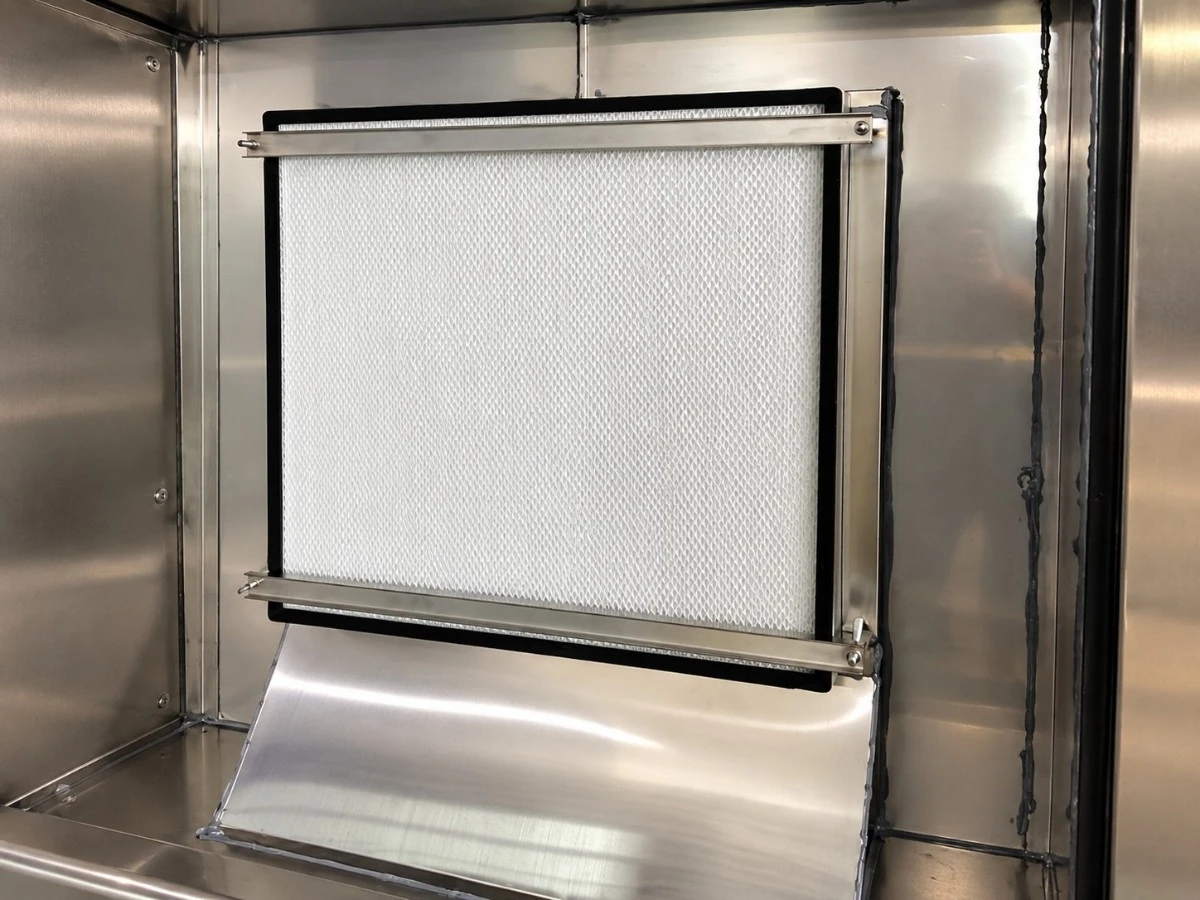 HEPA filter for air shower