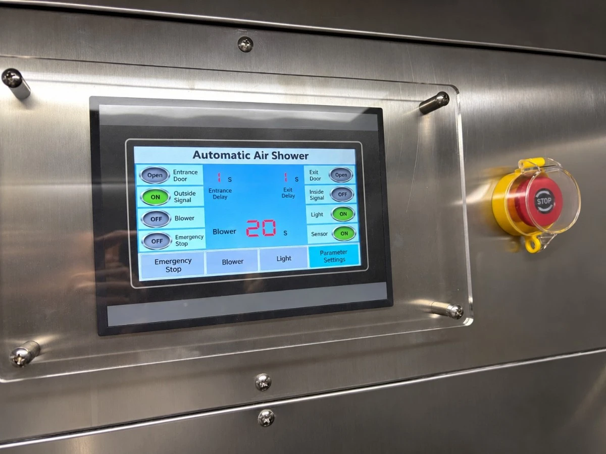 air shower controller/control panel