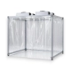 Soft wall clean booth