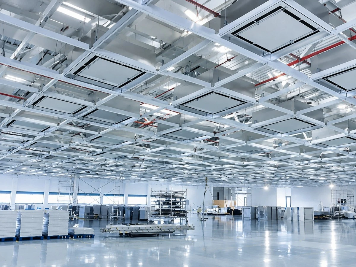 T-Grid mounting FFU for Battery & Advanced Manufacturing