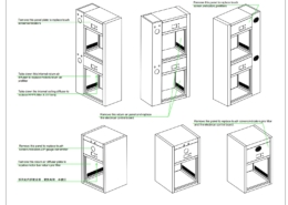 GMP LAF Pass Box Maintenance Access