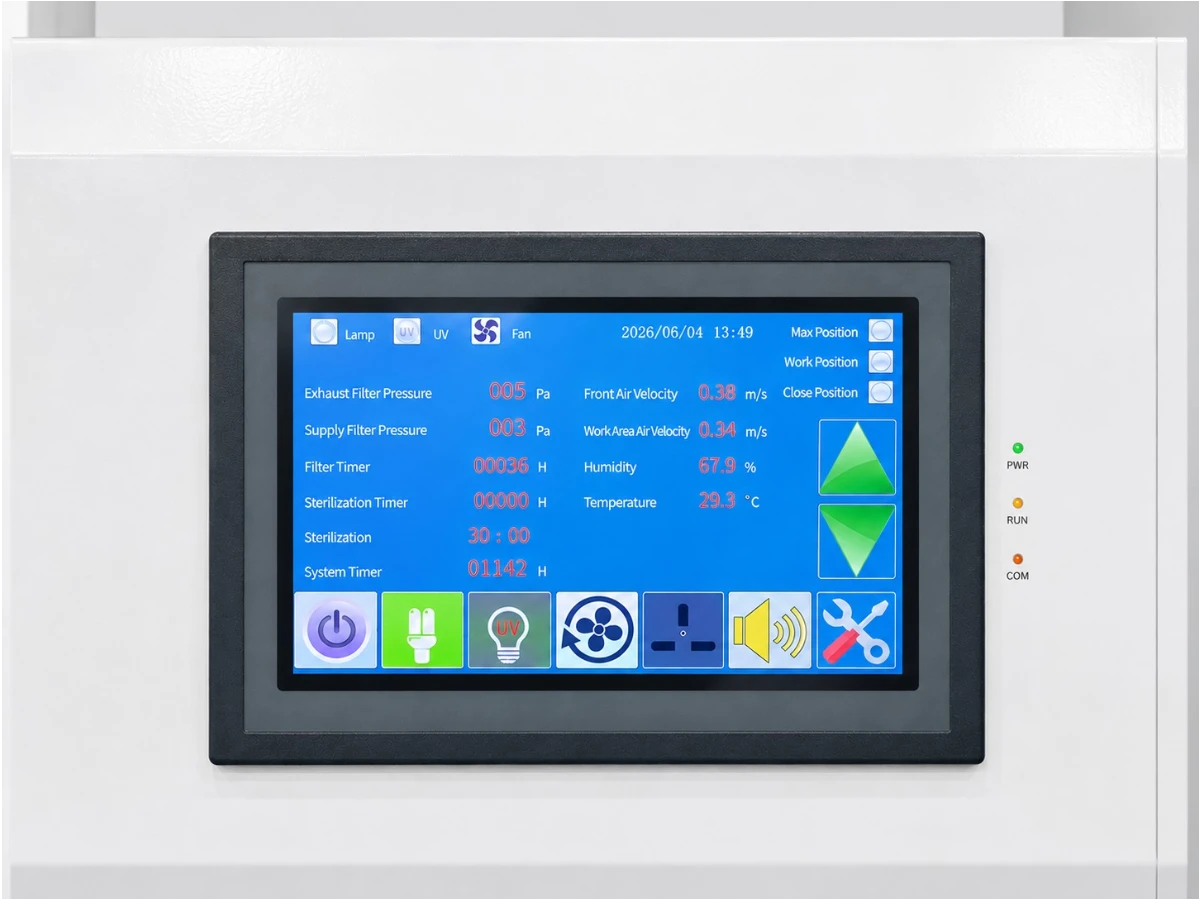 clean bench Integrated Control System clean bench Integrated Control System